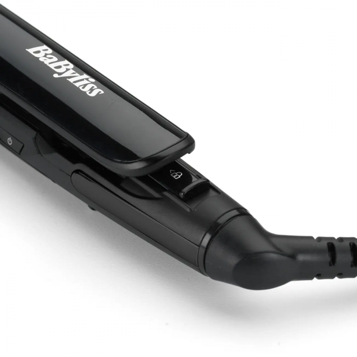Випрямляч Babyliss Black Chrome, темп.режимів-5, 130-230°C, титан, чорний