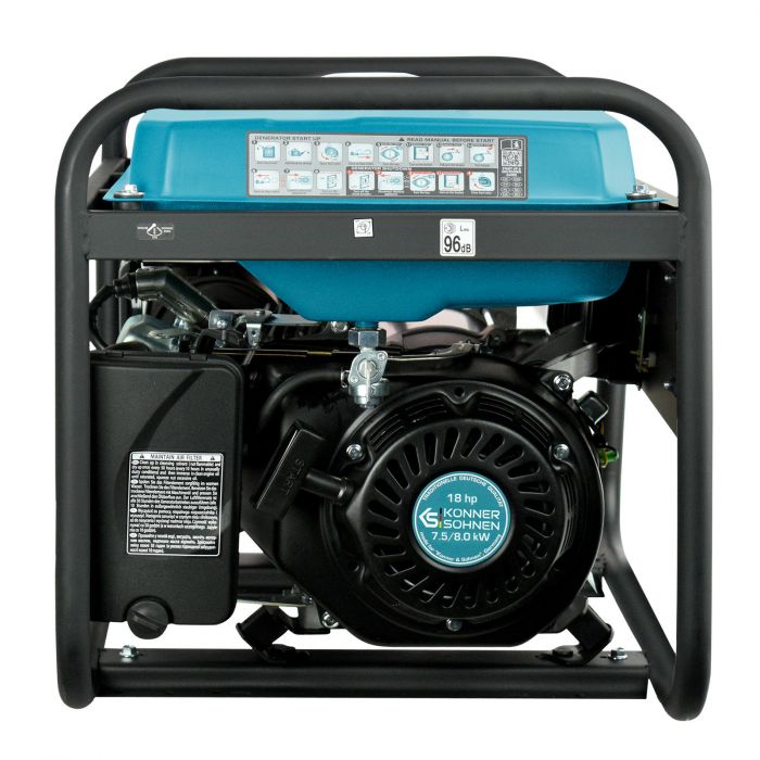 Генератор бензиновий Konner&Sohnen KS 10000E 1/3, 230/400В, 7.5/8кВт, 3Фази, електростартер, 88кг