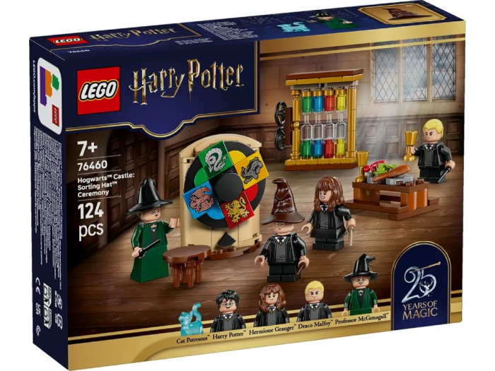 Конструктор LEGO Harry Potter Замок Гоґвортс: Церемонія розподілу по факультетах