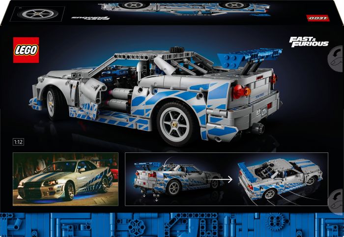 Конструктор LEGO Technic Подвійний форсаж Автомобіль Nissan Skyline GT-R (R34)