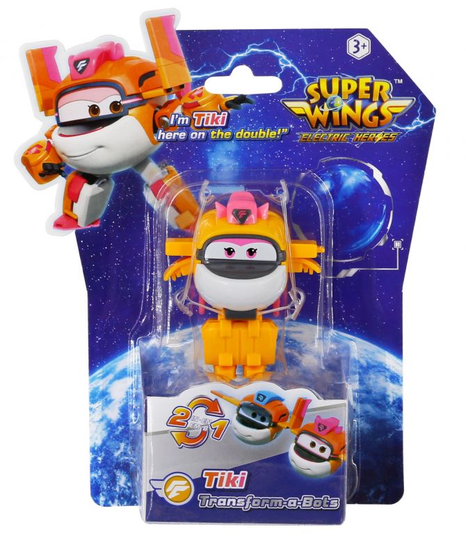 Ігрова фігурка-трансформер Super Wings Transform-a-Bots Тікі (Tiki), 5см