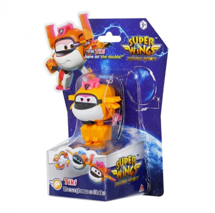 Ігрова фігурка-трансформер Super Wings Transform-a-Bots Тікі (Tiki), 5см