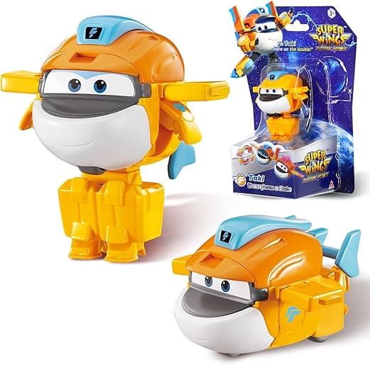 Ігрова фігурка-трансформер Super Wings Transform-a-Bots Такі (Taki), 5см