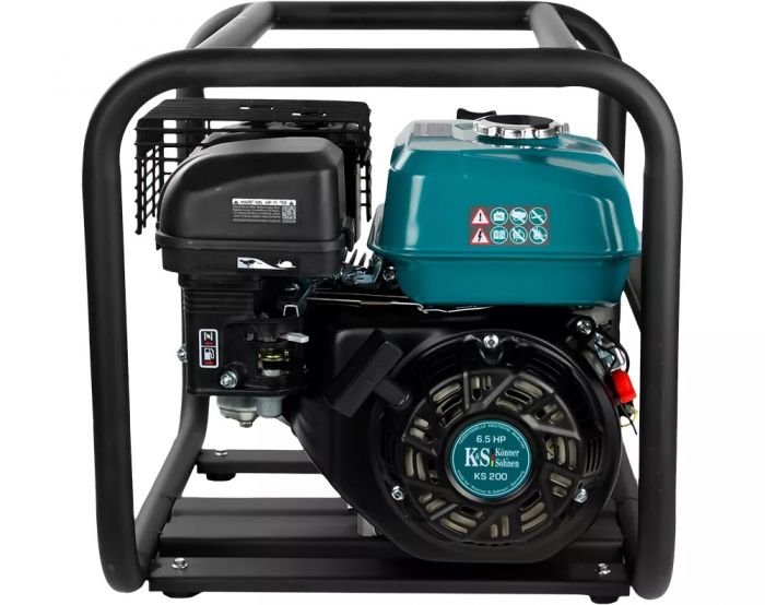 Мотопомпа бензинова Konner&Sohnen KS 50 для чистої води 500л/хв 7.0к.с 24кг