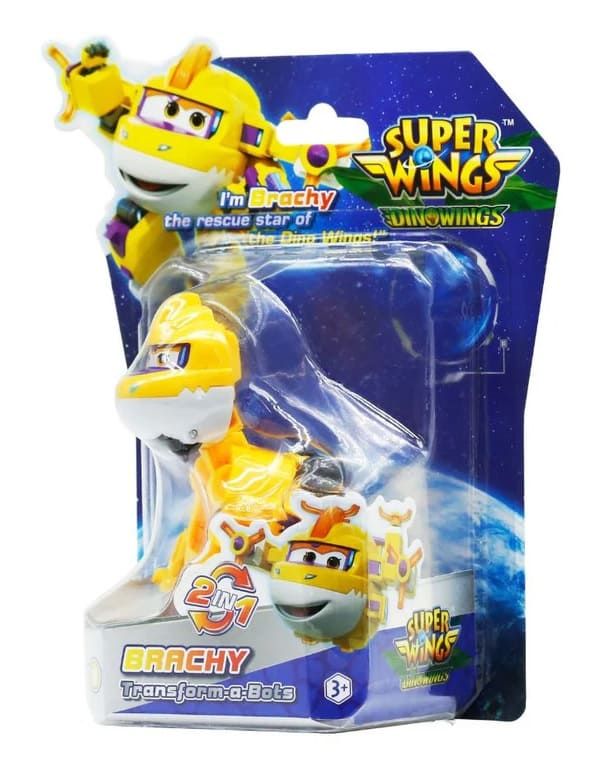 Ігрова фігурка-трансформер Super Wings Transform-a-Bots Брахі (Brachy), 5см