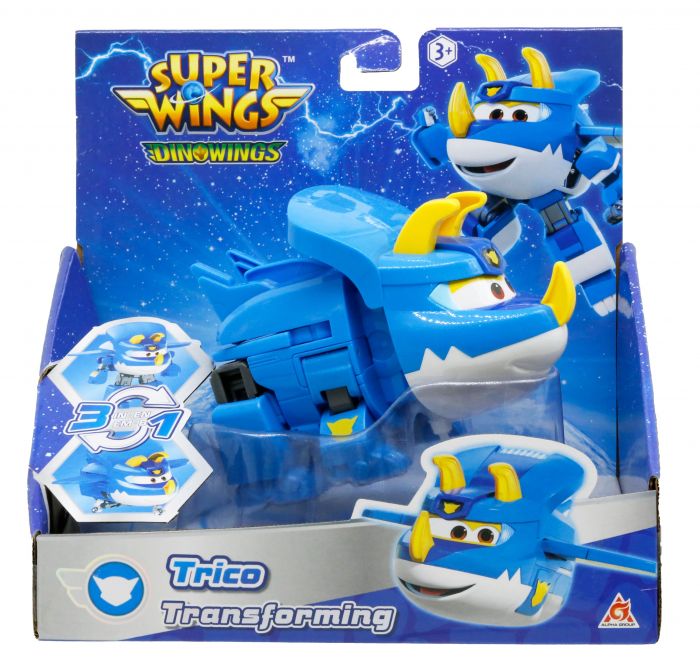 Ігрова фігурка-трансформер Super Wings Transforming Тріко (Trico), 12.5см