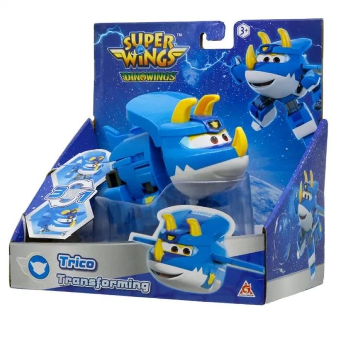 Ігрова фігурка-трансформер Super Wings Transforming Тріко (Trico), 12.5см