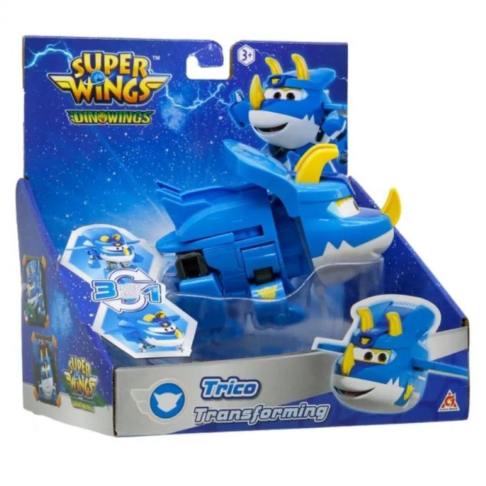 Ігрова фігурка-трансформер Super Wings Transforming Тріко (Trico), 12.5см