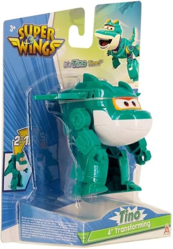 Ігрова фігурка-трансформер Super Wings Transforming Тіно (Tino), 10см