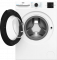 Пральна машина Beko фронтальна, 8кг, 1000, A, 55см, дисплей, інвертор, пара, білий