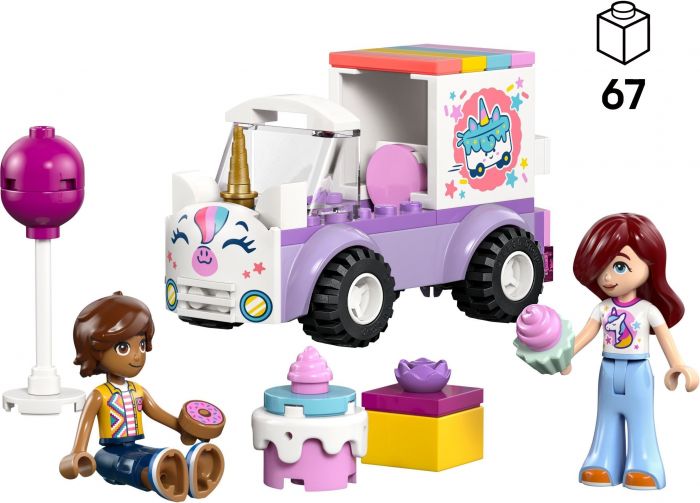 Конструктор LEGO Friends Автомобіль для доставки тортів з єдинорогами