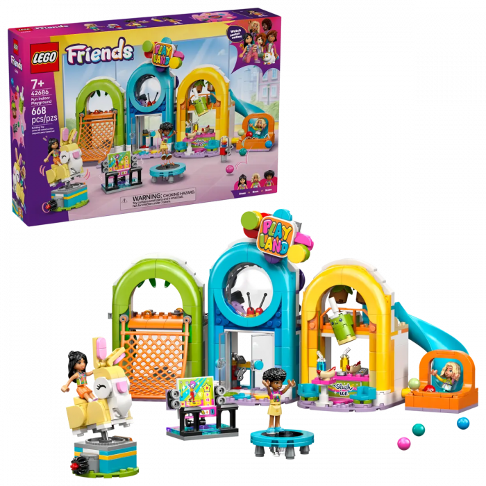 Конструктор LEGO Friends Веселий критий ігровий майданчик