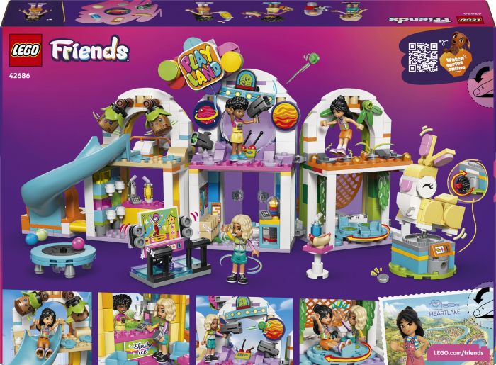 Конструктор LEGO Friends Веселий критий ігровий майданчик