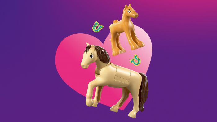 Конструктор LEGO Friends Причіп для коня й лошати
