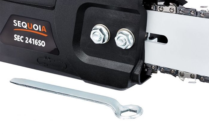 Пила ланцюгова мережева SEQUOIA SEC2416SO 2.4кВт шина Oregon 40см 3/8' 1.3мм 7000об/хв 4.68кг