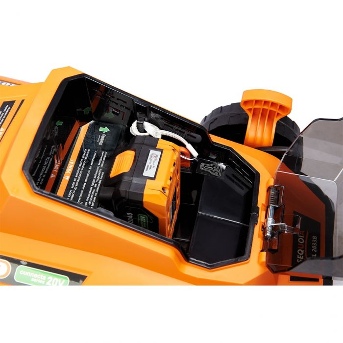 Газонокосарка акумуляторна SEQUOIA SBL2033B-EV 20В 1x4А·год 33см 30л 25-75мм ЗП 10.6кг