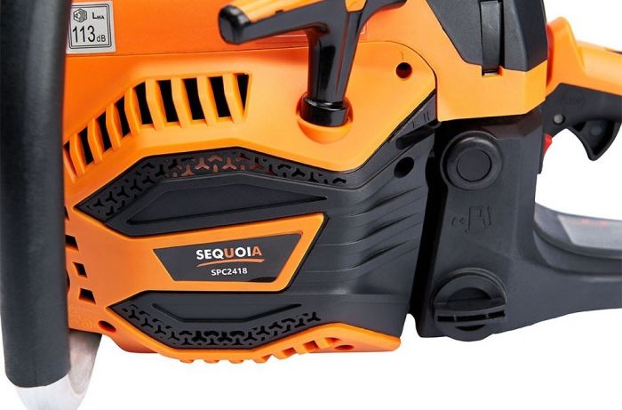 Пила ланцюгова бензинова SEQUOIA SPC2418 2.4кВт шина 45см 0.325' 1.5мм 5.48кг