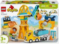 Конструктор LEGO DUPLO Town 3-в-1 Будівельний майданчик і техніка