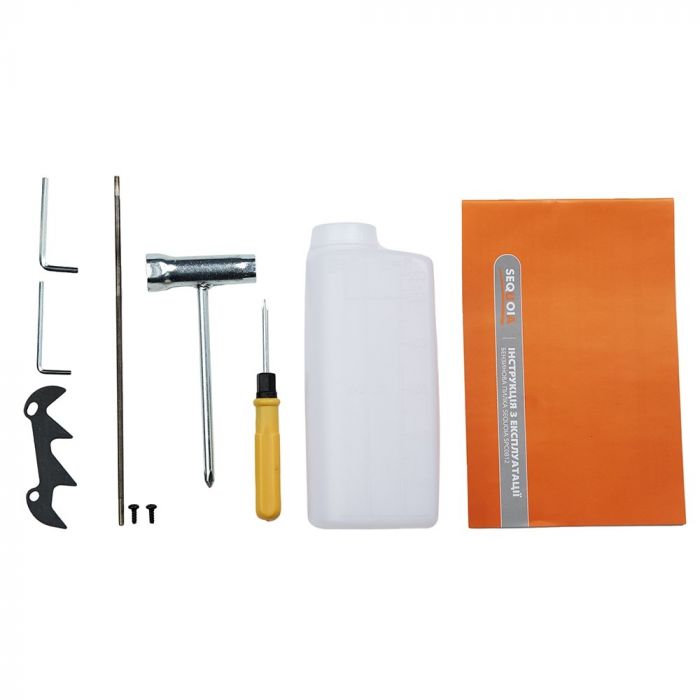 Пила ланцюгова бензинова SEQUOIA SPC0812 800Вт шина 30см 3/8" 1.3мм 4.8кг