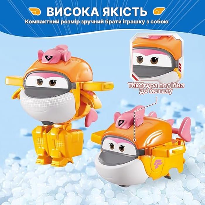 Ігрова фігурка-трансформер Super Wings Transform-a-Bots Тікі (Tiki), 5см