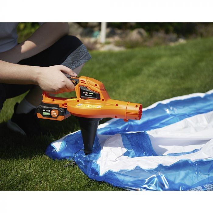 Повітродув акумуляторний SEQUOIA SBLB2024-EV 20В акб 1х4А·год 241км/год 13500об/хв 1.1кг без АКБ та ЗП