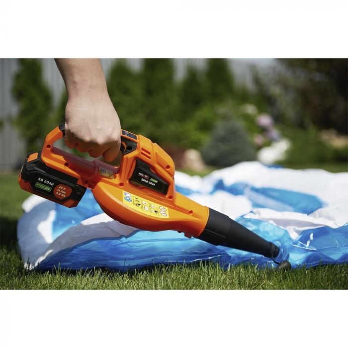 Повітродув акумуляторний SEQUOIA SBLB2024 20В 241км/год 13500об/хв 1.1кг без АКБ та ЗП