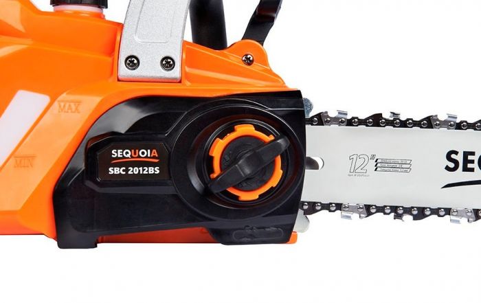 Пила ланцюгова акумуляторна SEQUOIA SBC2012BS 20В шина 30см 1/4" 6.0м/с 3.2кг без АКБ та ЗП