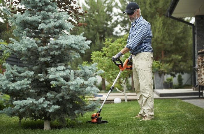 Тример садовий акумуляторний SEQUOIA SBT2030D-QV 20В акб 1х2А·год 30см 9000об/хв ліска 1.6мм ЗП 1.8кг