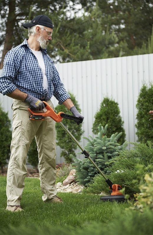 Тример садовий акумуляторний SEQUOIA SBT2030D-QV 20В акб 1х2А·год 30см 9000об/хв ліска 1.6мм ЗП 1.8кг