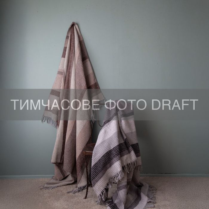 Плед ARDESTO Leonardo 200х220см, 50% бавовна, 30% поліестер, 20% акрил, піке, коричневий