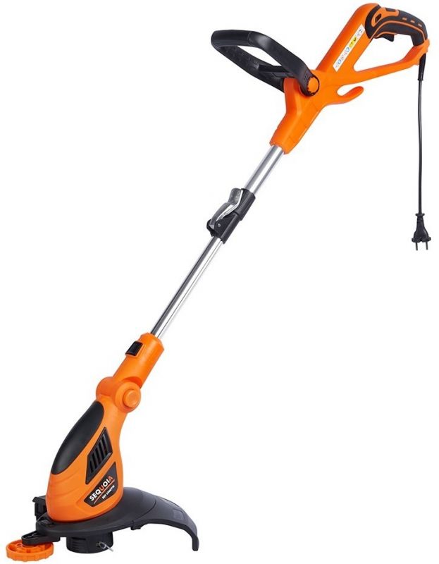 Тример садовий мережевий SEQUOIA SET550DTW 550Вт 30см 11000об/хв ліска 1.2мм телескопічна рукоятка 2.75кг