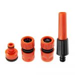 Зрошувач ручний SEQUOIA SWSKIT1 прямий пластик цинк 2 режими коннектор 2шт штуцер 0.1кг