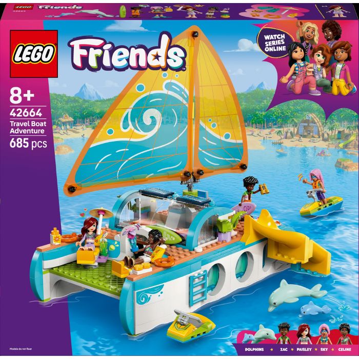 Конструктор LEGO Friends Пригоди на туристичному човні
