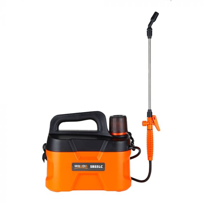 Обприскувач акумуляторний SEQUOIA SBS5LC 5л 3.7В Li-ion 1х2.5А·год 2.5бар 1.19кг