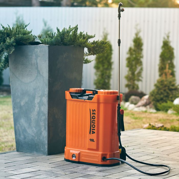 Обприскувач акумуляторний SEQUOIA SBS16 16л 12В 1х8А·год 1.5-5бар 5кг
