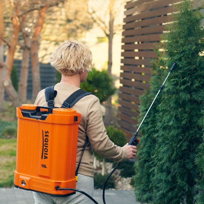 Обприскувач акумуляторний SEQUOIA SBS16 16л 12В 1х8А·год 1.5-5бар 5кг