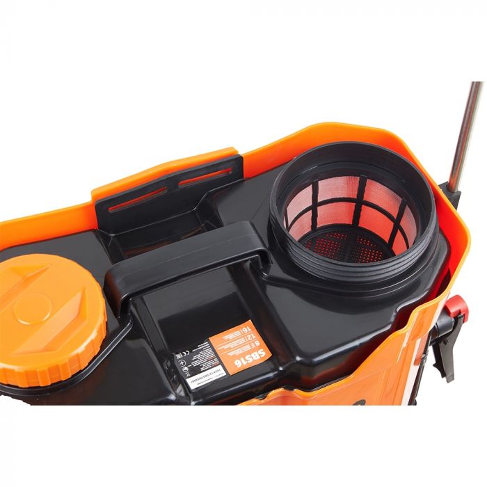 Обприскувач акумуляторний SEQUOIA SBS16 16л 12В 1х8А·год 1.5-5бар 5кг