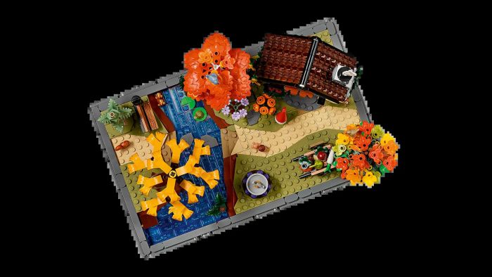 Конструктор LEGO Icons Осінній котеджний сад