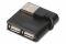 Концентратор DIGITUS USB 2.0, 4 порта, чорний