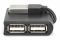 Концентратор DIGITUS USB 2.0, 4 порта, чорний