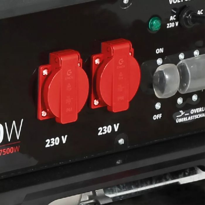 Генератор бензиновий Einhell TC-PG 8000 230В/400В, 3.3/8.0кВт, електростартер, AVR 25л, 96.74кг