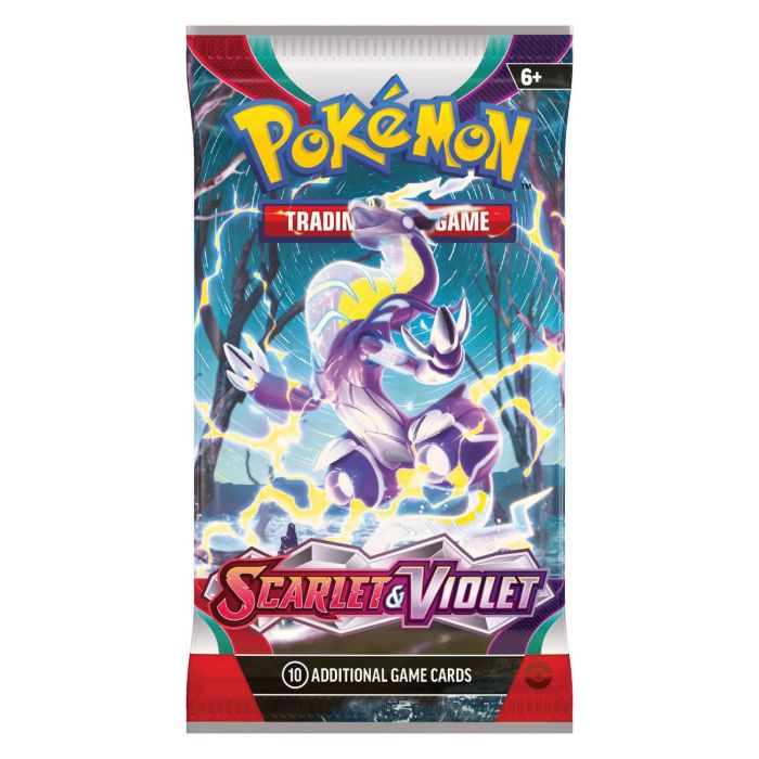 Колекційна карткова гра Pokemon: Scarlet & Violet - Base Set, бустер пак (1 шт)