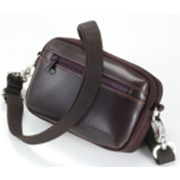 Сумка для фотоапарата Tucano Stile, шкіра, чорна