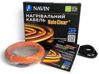 Кабель нагрівальний Navin HaloClear 18/260 двожильний для систем опалення 1.7м кв, 14.4м 260Вт 230В