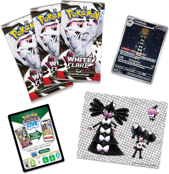 Колекційна карткова гра Pokemon: White Flare - Tech Sticker Collection SV10.5