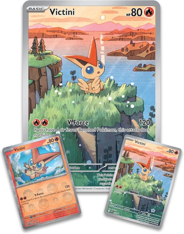 Колекційна карткова гра Pokemon: Unova Victini Illustration Collection SV10.5