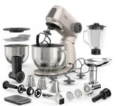 Кухонна машина Sencor Gordon, 1500Вт, чаша-метал, корпус-метал, насадок-20, метал