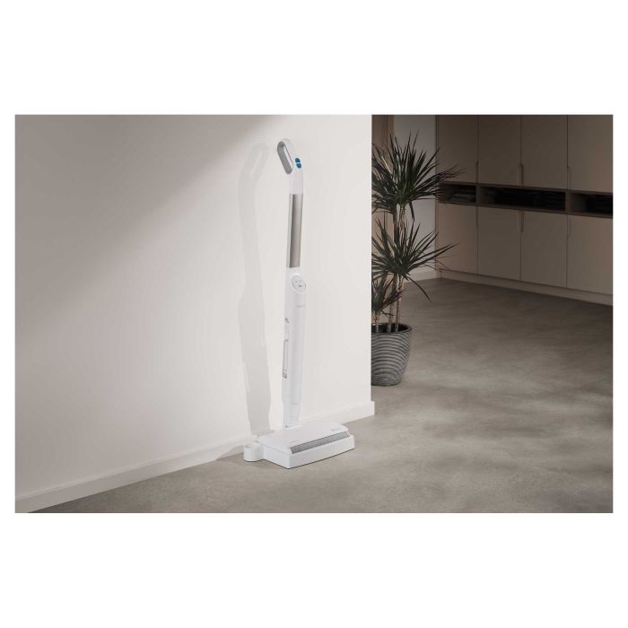 Пилосос Sencor безпровідний миючий, конт для води-0.4л, автон. робота до 40хв, вага-2.8кг, НЕРА, білий