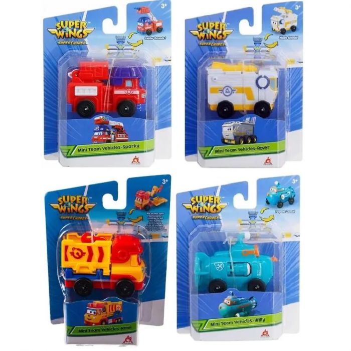 Машинка Super Wings Mini Team Vehicles