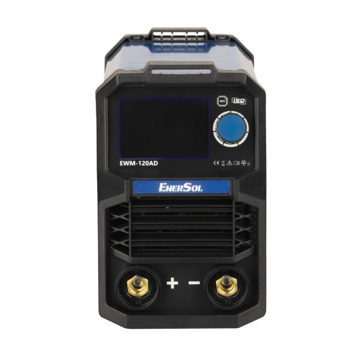 Зварювальний апарат інверторний EnerSol EWM-120AD 20-120А 5.1кВт 160-260В 2.8кг